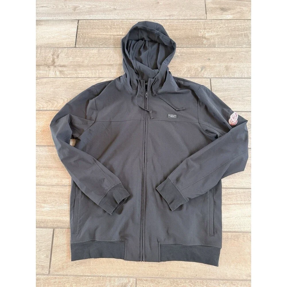 Travis Matthew Wanderlust Detroit Redwings Hoodie Jacket Full Zip Adult Large